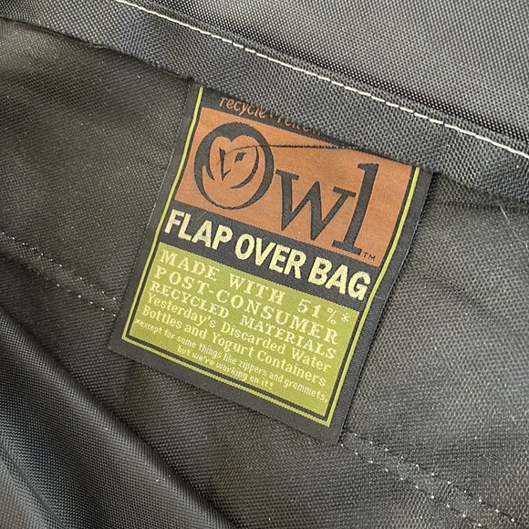 COCA’COLA Messenger Flap Over Bag in black color - Picture 6 of 16